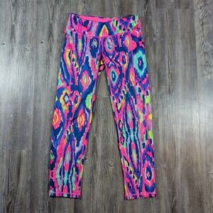 Lilly Pulitzer Luxletic Weekender Leggings Multi Luminescent Bright Size X-Small